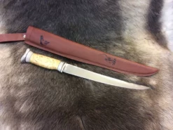 Wood Jewel Fillet Knife Big