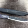 Wood Jewel Leuku Black Knife