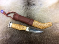 Wood Jewel Carver Knife With Birch Sheath