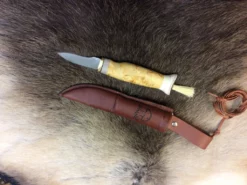 Wood Jewel Mushroom Knife