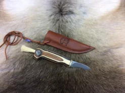 Wood Jewel Mushroom Knife Zebra