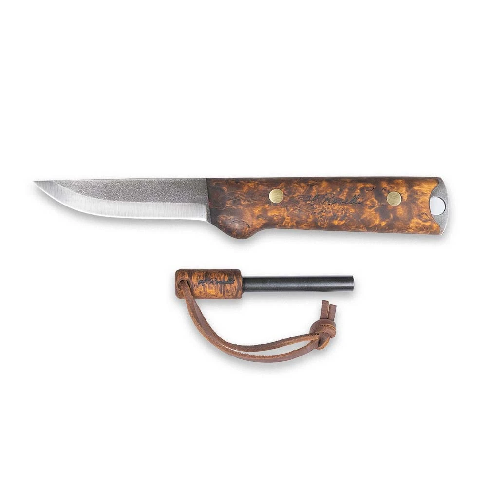 Roselli Heimo 4" Knife Bushcraft W/Firesteel 1 Roselli Heimo 4" Knife Bushcraft W/Firesteel