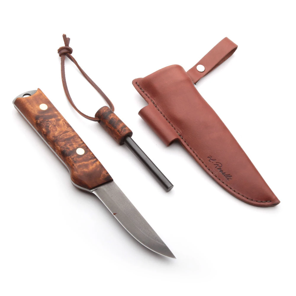 Roselli Heimo 4" Knife Bushcraft W/Firesteel 2 Roselli Heimo 4" Knife Bushcraft W/Firesteel - Image 2