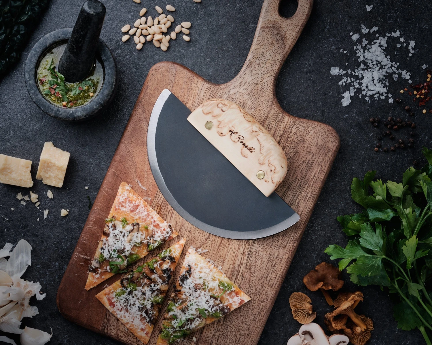 Roselli Eskimo Knife (Ulu) 3 Roselli Eskimo Knife (Ulu) - Image 3