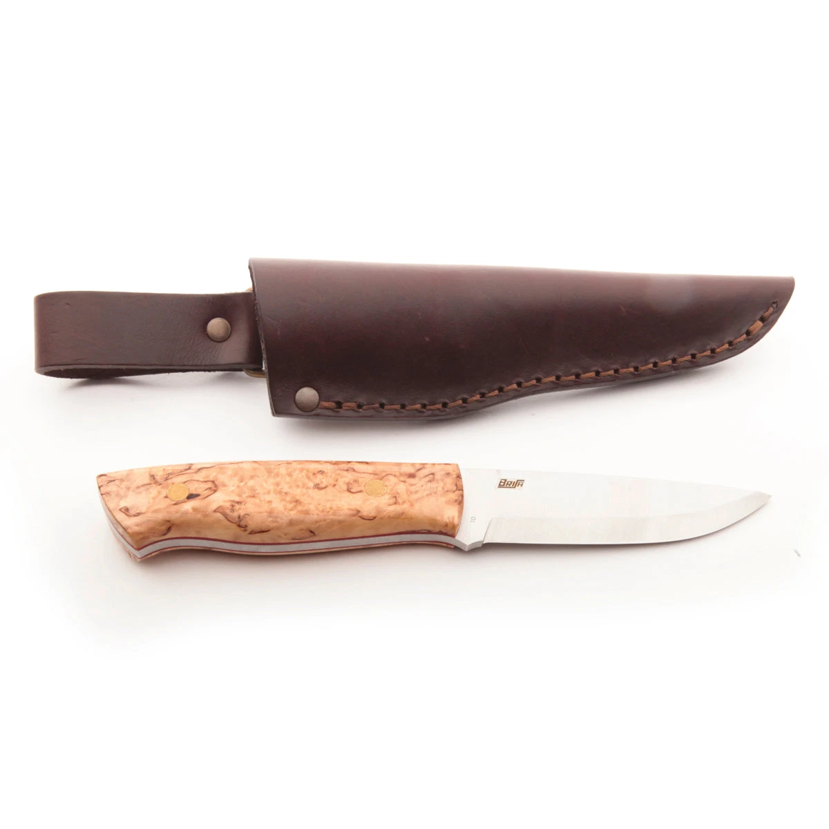Brisa Trapper 95 - Curly Birch Knife 1 Brisa Trapper 95 - Curly Birch Knife